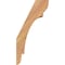 Ekena Millwork 5 1/2"W x 8"D x 16"H Olympic Smooth Knee Brace, Western Red Cedar BRC06X08X16OLY00SWR - alternate 2